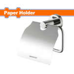 WZG1504 (Wadfow Paper holder with lid silver - P1C50)