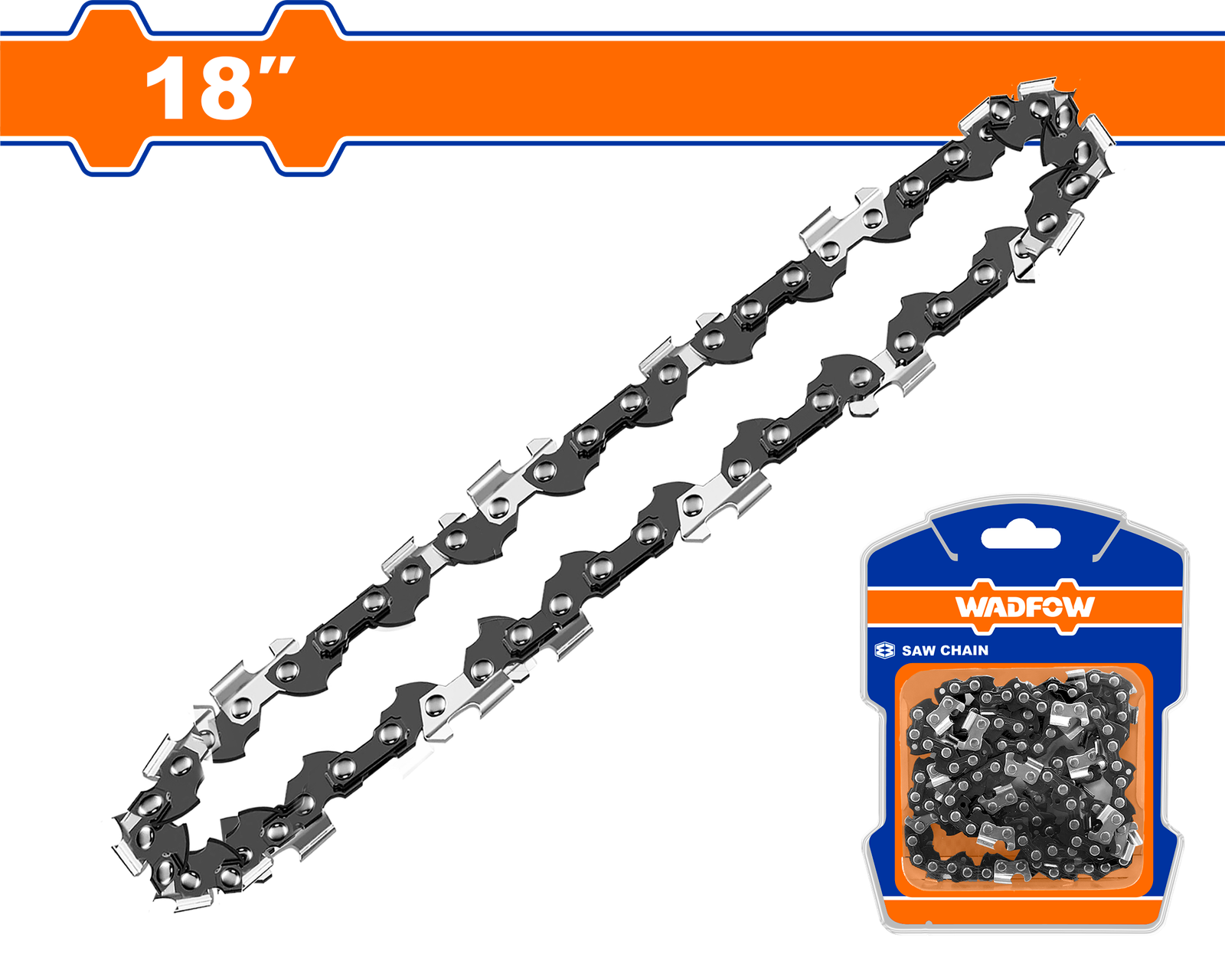 WZY1418.png WZY1418 (Wadfow Saw chain 18" - C50) - Image 1