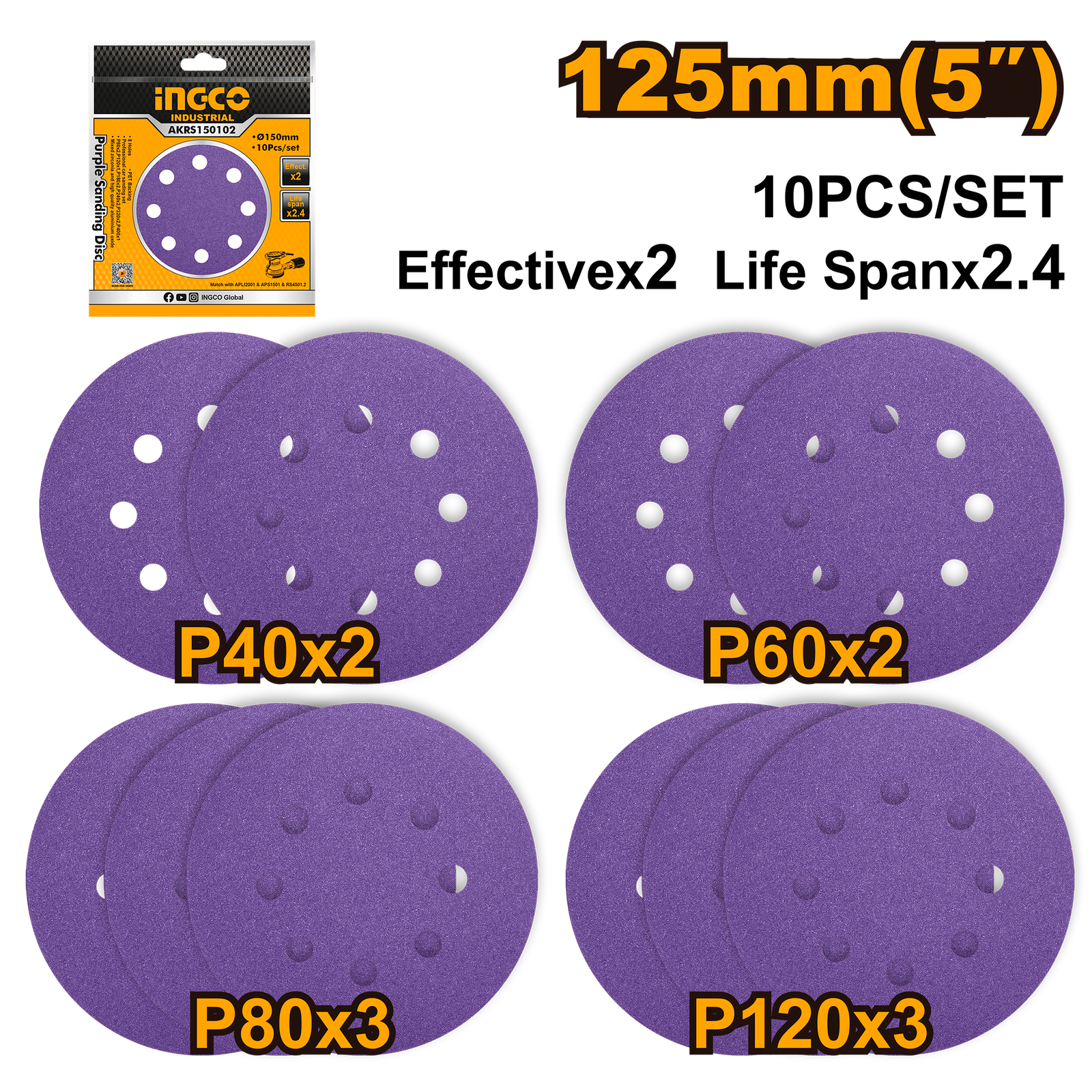 AKRS125101-97.png AKRS125101 (Purple sanding disc 125mm - P10) - Image 1