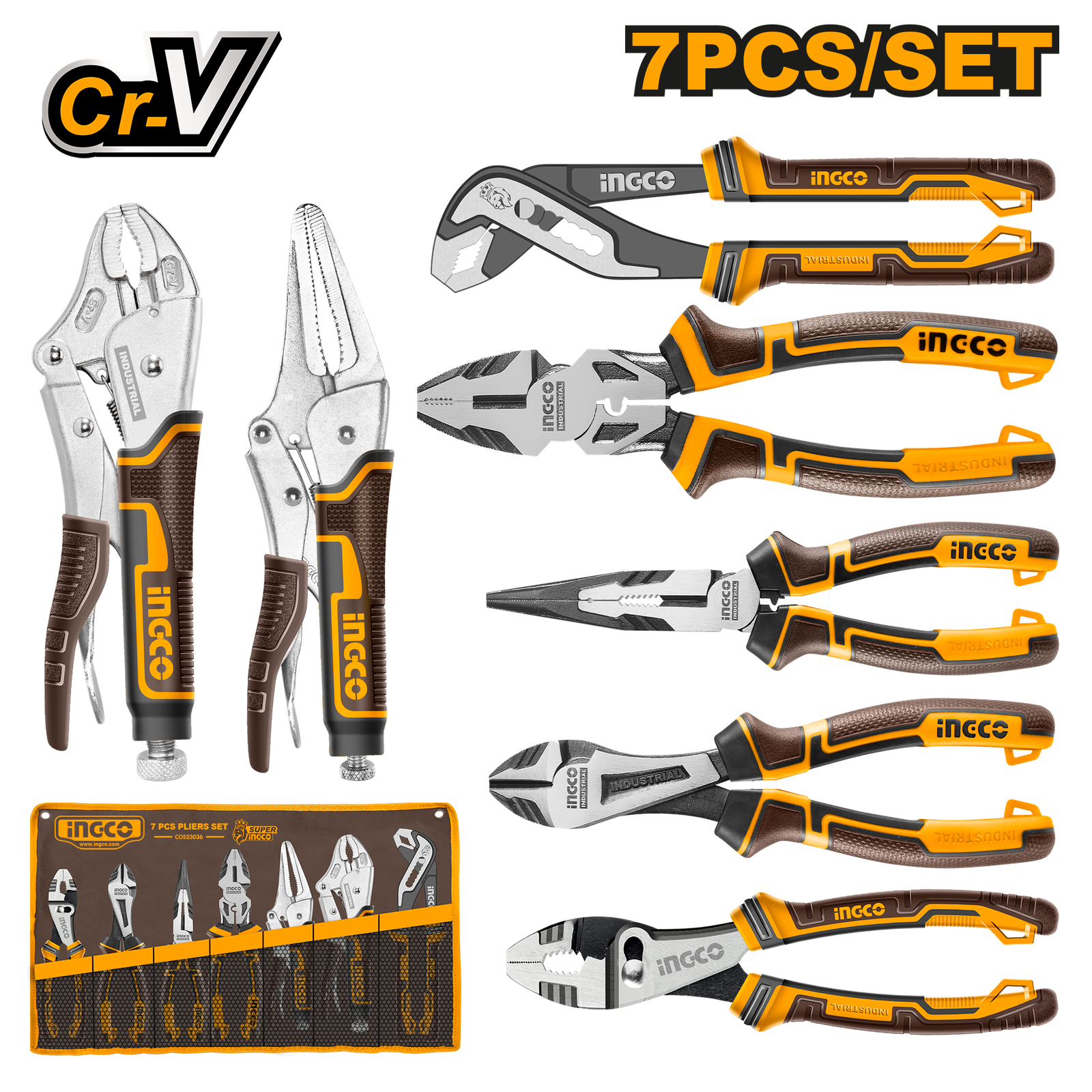 COS23036-1.png COS23036 (7 Pcs Pliers set - P1C6) - Image 1