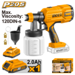 CSGLI20406 (Lithium-ion spray gun 20V + Battery - C8)