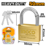 DBPL0502 (Heavy duty brass padlock 50mm - P6C24)