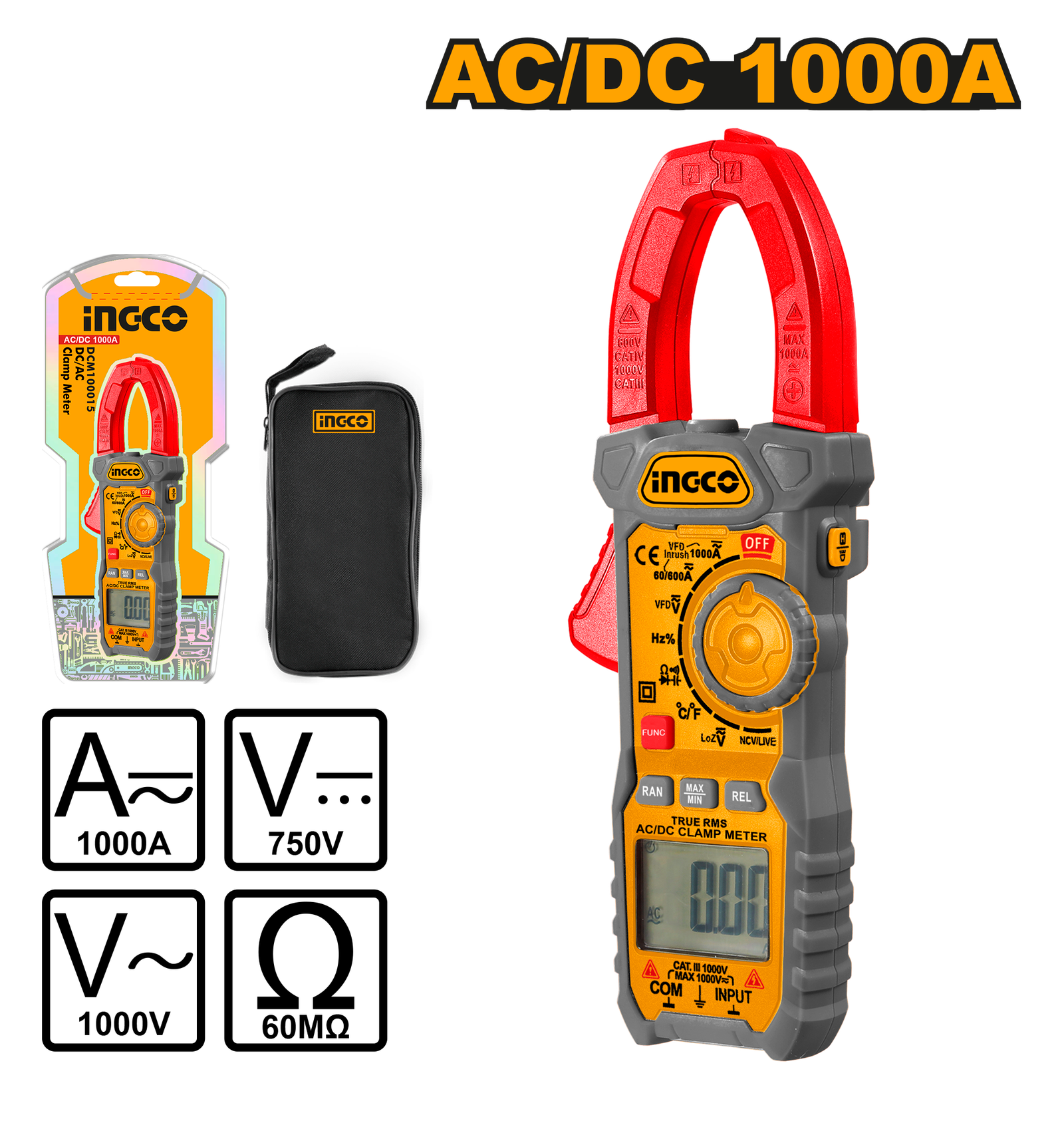 DCM100015.png DCM100015 (DC/AC clamp meter 1000A - P5C20) - Image 1