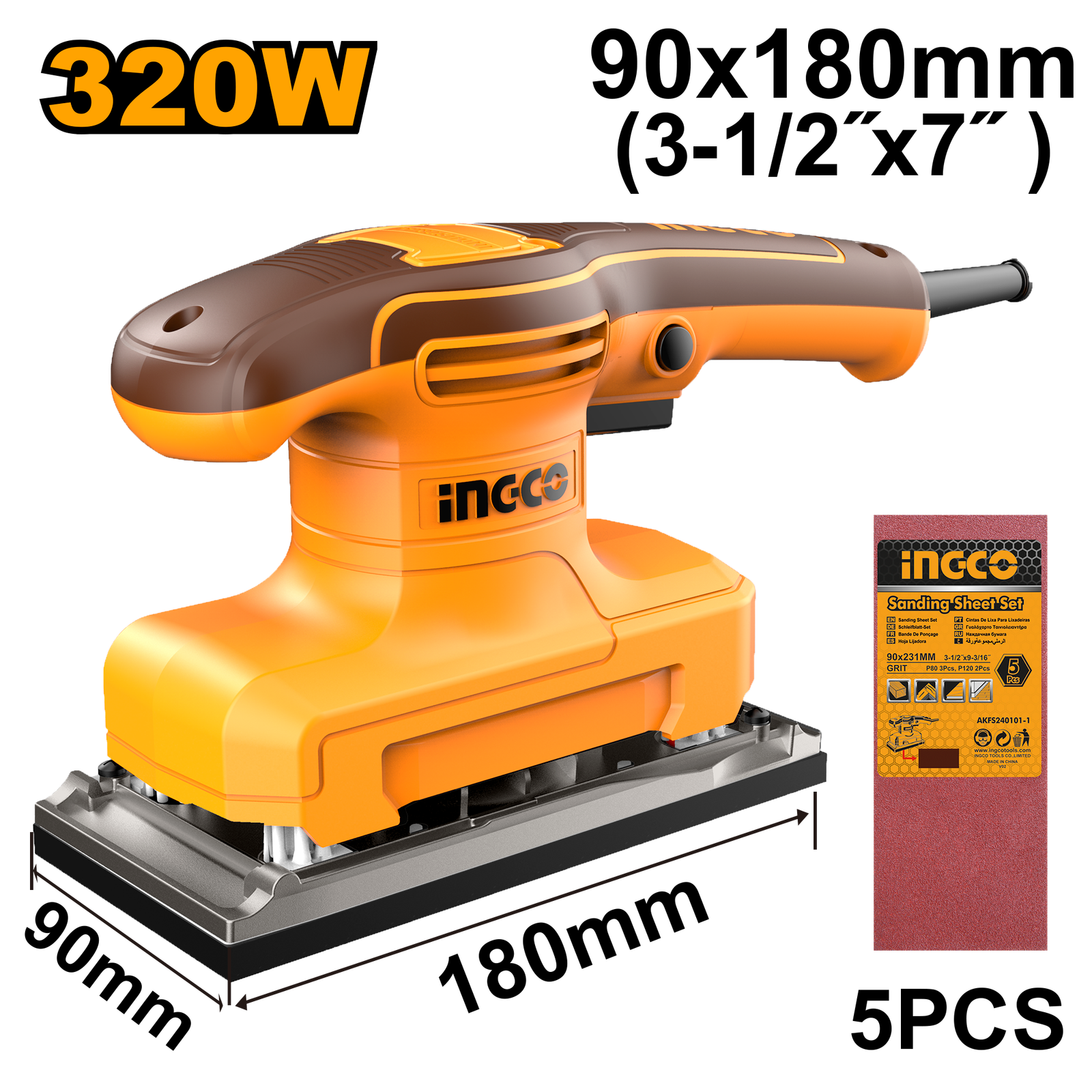 FS3216-1.png FS3216 (Finishing sander 320W 90x180mm - P1C6) - Image 1