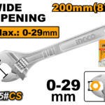 HADW131082 (Adjustable wrench 8" - P6C36)