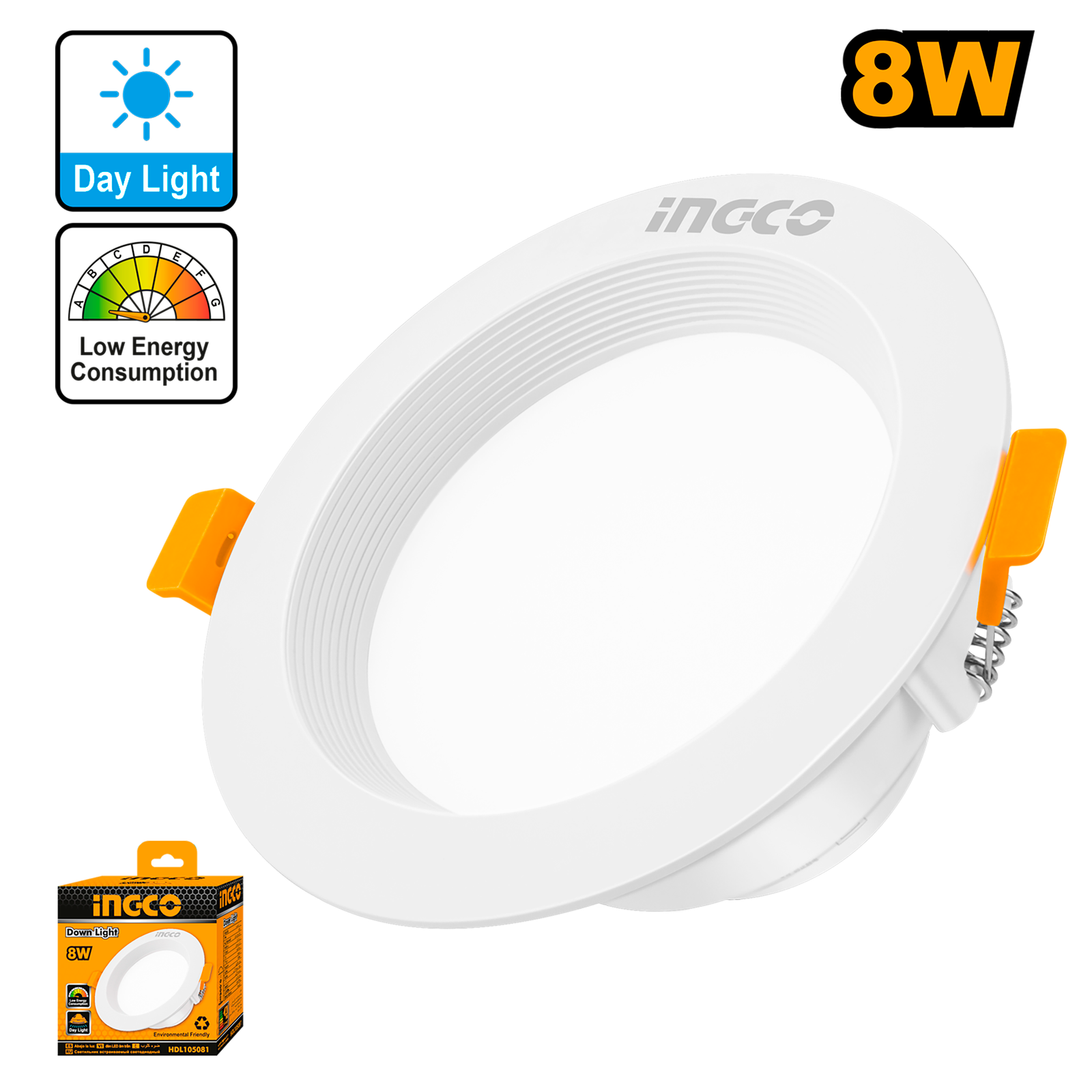 HDL105081.png HDL105081 (Down light 8W - C60) - Image 1