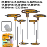 HHKT80818 (8 Pcs T-handle hex wrench set - P2C10)